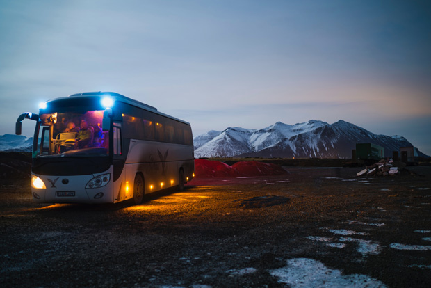 busrejse på island